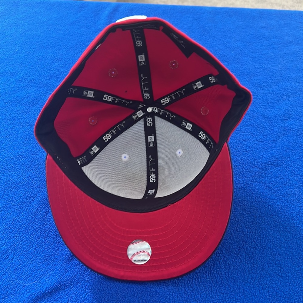 St. Louis Cardinals Fitted Baseball Hat 7 1/2 Never Worn - Picture 5 of 6